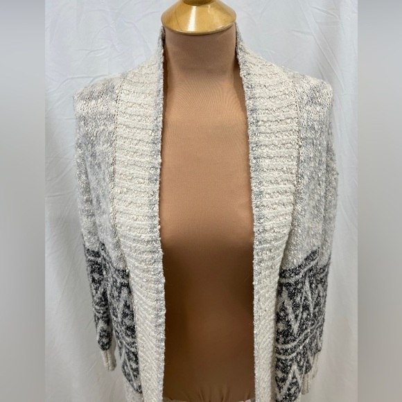JOIE Aztec Tribal Long Line Cardigan Sweater - Picture 5 of 7